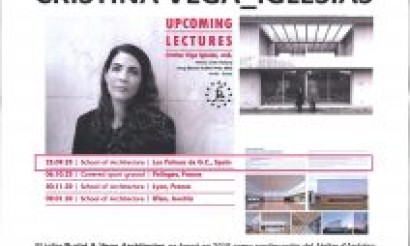 Conferencia de la arquitecta Cristina Vega Iglesias